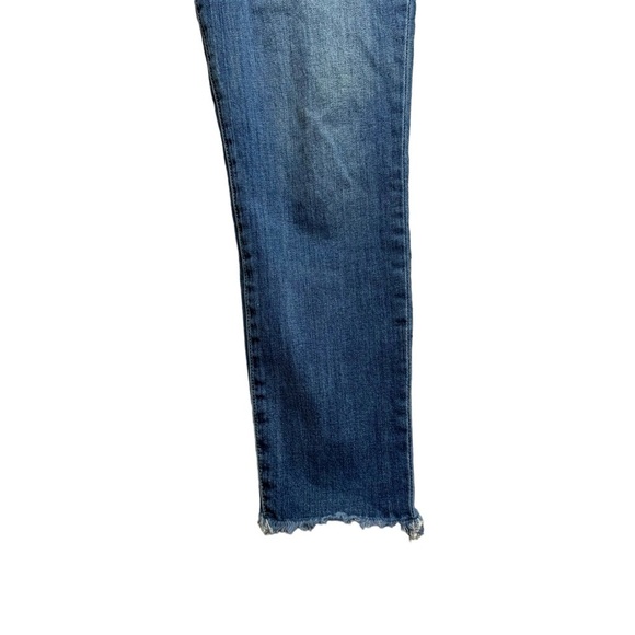 Joe's Jeans The Charlie High Rise Skinny Ankle Blue Jeans Raw Hem 29 - Picture 9 of 16